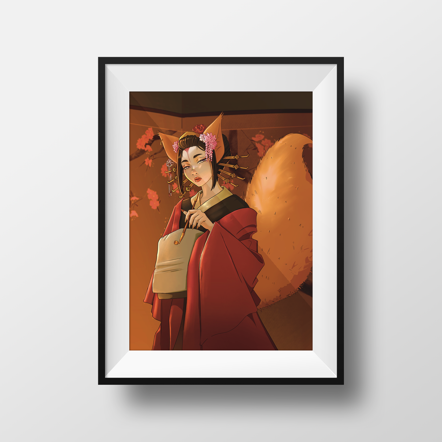 Hendy.ART - Original Prints - Geisha