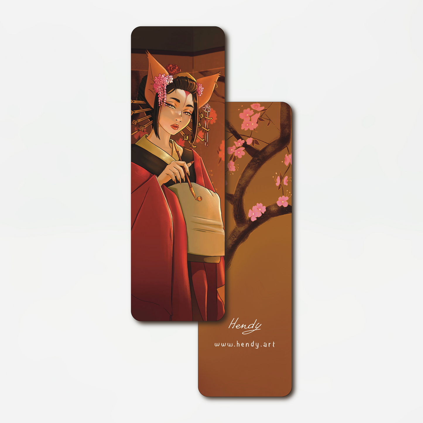 Hendy.ART Bookmark Geisha