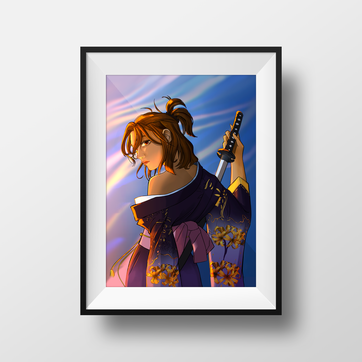 Hendy.ART - Original Prints - Samuraï