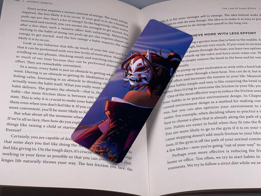 Hendy.ART Bookmark Masked Samuraï